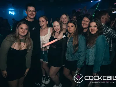 A professional photo of guests enjoying themselves at Cocktails Nightclub from our gallery.