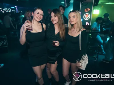 A professional photo of guests enjoying themselves at Cocktails Nightclub from our gallery.