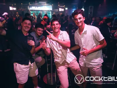 A professional photo of guests enjoying themselves at Cocktails Nightclub from our gallery.