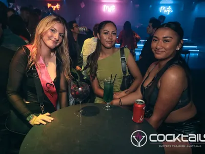 A professional photo of guests enjoying themselves at Cocktails Nightclub from our gallery.