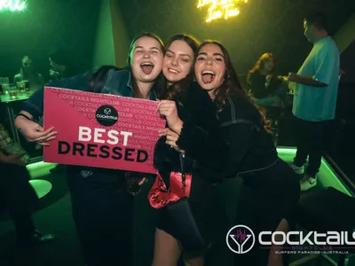 A professional photo of guests enjoying themselves at Cocktails Nightclub from our gallery.