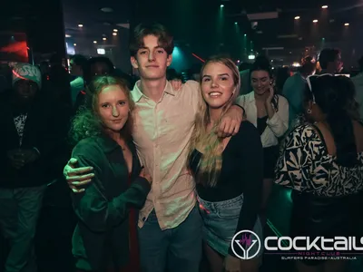 A professional photo of guests enjoying themselves at Cocktails Nightclub from our gallery.