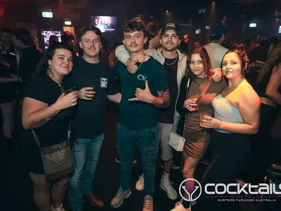 A professional photo of guests enjoying themselves at Cocktails Nightclub from our gallery.