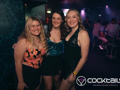 A professional photo of guests enjoying themselves at Cocktails Nightclub from our gallery.