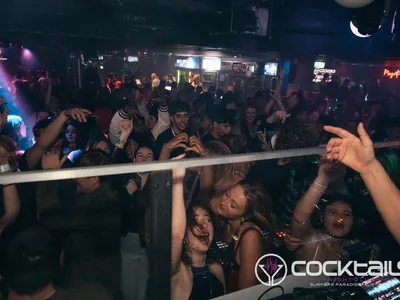 A professional photo of guests enjoying themselves at Cocktails Nightclub from our gallery.