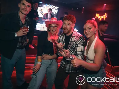 A professional photo of guests enjoying themselves at Cocktails Nightclub from our gallery.