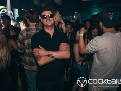 A professional photo of guests enjoying themselves at Cocktails Nightclub from our gallery.