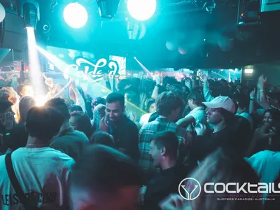 A professional photo of guests enjoying themselves at Cocktails Nightclub from our gallery.