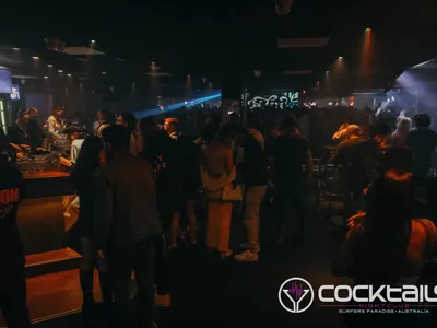 A professional photo of guests enjoying themselves at Cocktails Nightclub from our gallery.