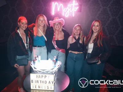 A professional photo of guests enjoying themselves at Cocktails Nightclub from our gallery.