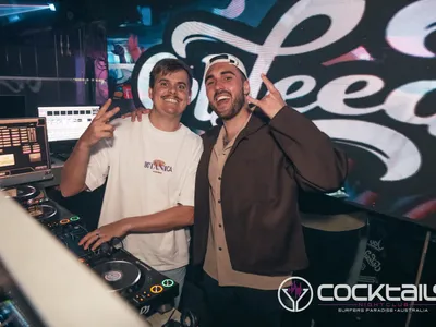 A professional photo of guests enjoying themselves at Cocktails Nightclub from our gallery.