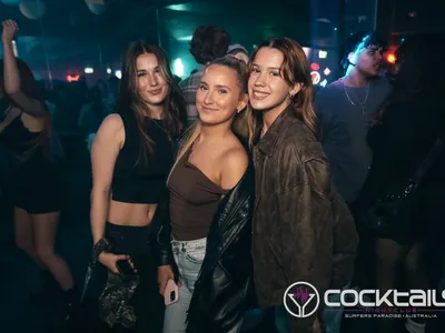 A professional photo of guests enjoying themselves at Cocktails Nightclub from our gallery.