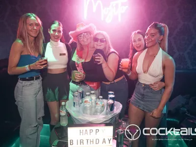 A professional photo of guests enjoying themselves at Cocktails Nightclub from our gallery.