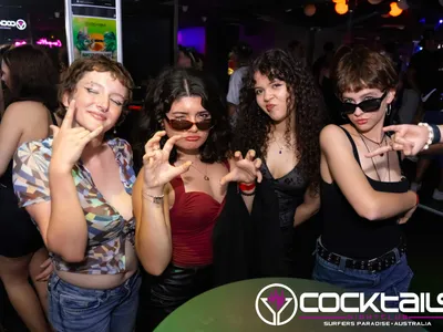 A professional photo of guests enjoying themselves at Cocktails Nightclub from our gallery.