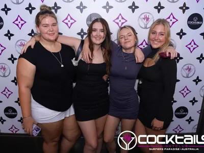 A professional photo of guests enjoying themselves at Cocktails Nightclub from our gallery.