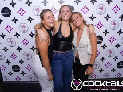 A professional photo of guests enjoying themselves at Cocktails Nightclub from our gallery.