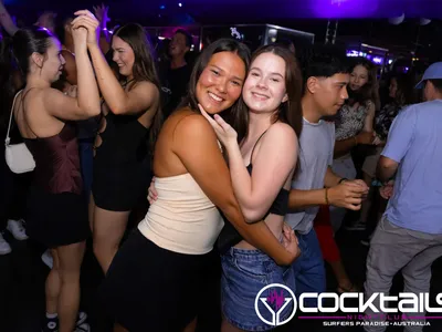 A professional photo of guests enjoying themselves at Cocktails Nightclub from our gallery.