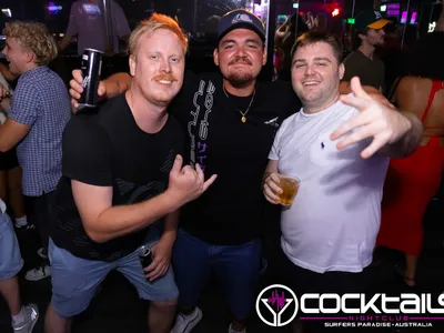 A professional photo of guests enjoying themselves at Cocktails Nightclub from our gallery.