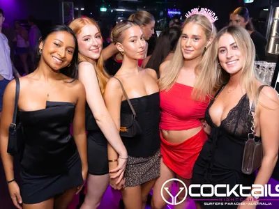 A professional photo of guests enjoying themselves at Cocktails Nightclub from our gallery.