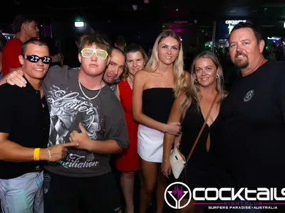 A professional photo of guests enjoying themselves at Cocktails Nightclub from our gallery.