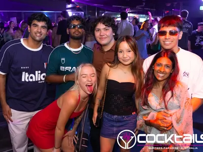 A professional photo of guests enjoying themselves at Cocktails Nightclub from our gallery.