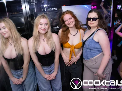 A professional photo of guests enjoying themselves at Cocktails Nightclub from our gallery.