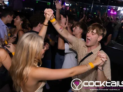 A professional photo of guests enjoying themselves at Cocktails Nightclub from our gallery.