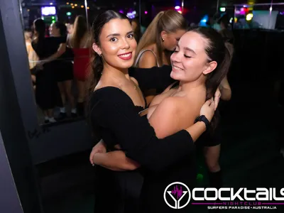 A professional photo of guests enjoying themselves at Cocktails Nightclub from our gallery.