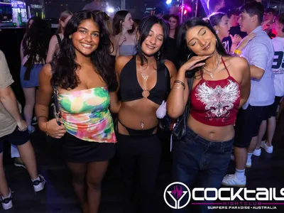 A professional photo of guests enjoying themselves at Cocktails Nightclub from our gallery.