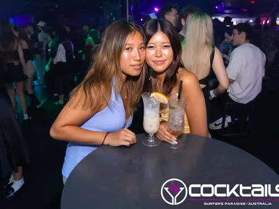 A professional photo of guests enjoying themselves at Cocktails Nightclub from our gallery.