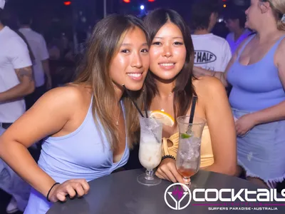 A professional photo of guests enjoying themselves at Cocktails Nightclub from our gallery.