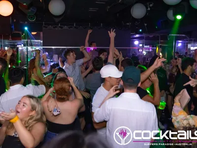 A professional photo of guests enjoying themselves at Cocktails Nightclub from our gallery.