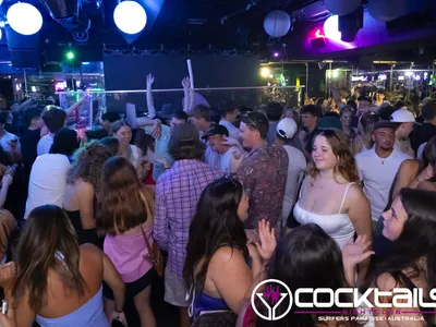 A professional photo of guests enjoying themselves at Cocktails Nightclub from our gallery.