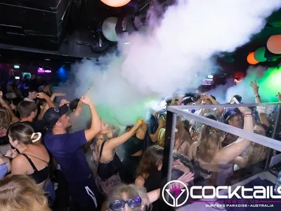 A professional photo of guests enjoying themselves at Cocktails Nightclub from our gallery.