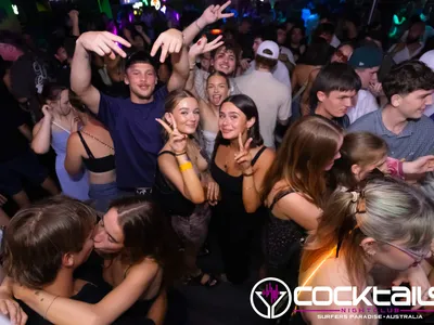 A professional photo of guests enjoying themselves at Cocktails Nightclub from our gallery.