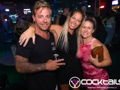 A professional photo of guests enjoying themselves at Cocktails Nightclub from our gallery.