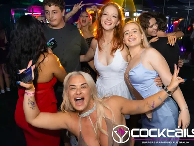 A professional photo of guests enjoying themselves at Cocktails Nightclub from our gallery.