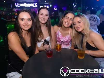 A professional photo of guests enjoying themselves at Cocktails Nightclub from our gallery.