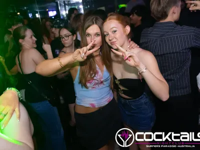 A professional photo of guests enjoying themselves at Cocktails Nightclub from our gallery.