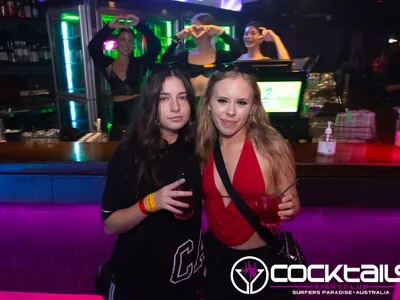 A professional photo of guests enjoying themselves at Cocktails Nightclub from our gallery.