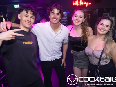 A professional photo of guests enjoying themselves at Cocktails Nightclub from our gallery.