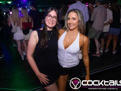 A professional photo of guests enjoying themselves at Cocktails Nightclub from our gallery.