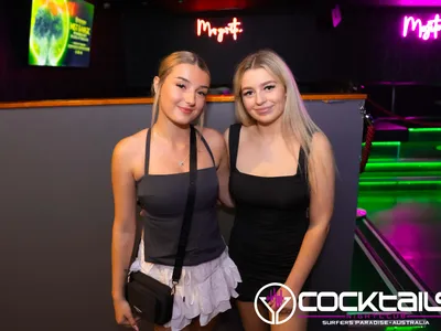 A professional photo of guests enjoying themselves at Cocktails Nightclub from our gallery.