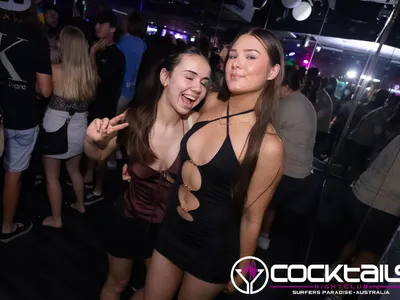 A professional photo of guests enjoying themselves at Cocktails Nightclub from our gallery.