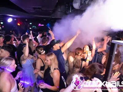 A professional photo of guests enjoying themselves at Cocktails Nightclub from our gallery.