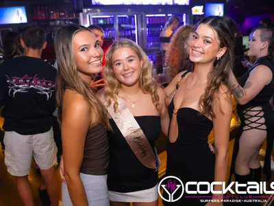 A professional photo of guests enjoying themselves at Cocktails Nightclub from our gallery.