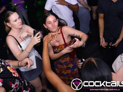 A professional photo of guests enjoying themselves at Cocktails Nightclub from our gallery.