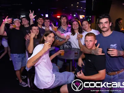 A professional photo of guests enjoying themselves at Cocktails Nightclub from our gallery.