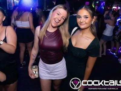 A professional photo of guests enjoying themselves at Cocktails Nightclub from our gallery.