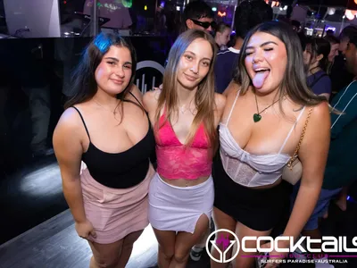 A professional photo of guests enjoying themselves at Cocktails Nightclub from our gallery.